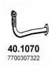ASSO 40.1070 (401070) Exhaust Pipe
