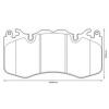 JURID 573343J Brake Pad Set, disc brake