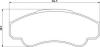 MAGNETI MARELLI 363700201355 Brake Pad Set, disc brake