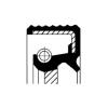 CORTECO 19036491B Shaft Seal, crankshaft; Shaft Seal, oil pump