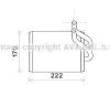 AVA QUALITY COOLING KA6170 Heat Exchanger, interior heating