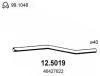 ASSO 12.5019 (125019) Exhaust Pipe