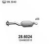 ASSO 28.6024 (286024) Middle Silencer