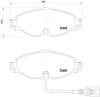 BREMBO P85126 Brake Pad Set, disc brake