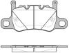 REMSA 1598.00 (159800) Brake Pad Set, disc brake