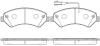 REMSA 1275.22 (127522) Brake Pad Set, disc brake