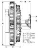 BERU LK102 Clutch, radiator fan