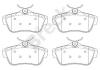 BRECK 245780070200 Brake Pad Set, disc brake