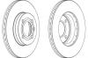 WAGNER WGR02071 Brake Disc