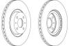 WAGNER WGR02201 Brake Disc