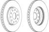 WAGNER WGR08021 Brake Disc