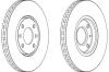 WAGNER WGR0841-1 (WGR08411) Brake Disc