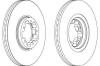 WAGNER WGR1113-1 (WGR11131) Brake Disc