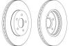WAGNER WGR11251 Brake Disc
