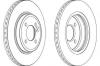 WAGNER WGR11271 Brake Disc