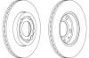 WAGNER WGR11641 Brake Disc