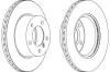 WAGNER WGR12281 Brake Disc