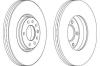 WAGNER WGR1261-1 (WGR12611) Brake Disc