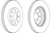 WAGNER WGR1304-1 (WGR13041) Brake Disc