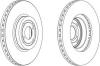 WAGNER WGR1461-1 (WGR14611) Brake Disc