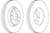 WAGNER WGR16011 Brake Disc