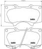 HELLA PAGID 8DB355010-491 (8DB355010491) Brake Pad Set, disc brake