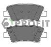 PROFIT 5000-4387 (50004387) Brake Pad Set, disc brake