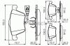 BOSCH 0986495356 Brake Pad Set, disc brake