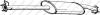 BOSAL 282-101 (282101) Middle Silencer