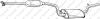 BOSAL 288-203 (288203) Middle Silencer