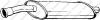 BOSAL 190-909 (190909) Middle Silencer