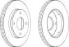 FERODO DDF1621C-1 (DDF1621C1) Brake Disc