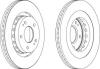 FERODO DDF1642 Brake Disc