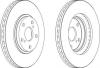 FERODO DDF1684 Brake Disc
