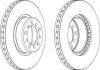 FERODO DDF185 Brake Disc