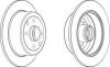 FERODO DDF242 Brake Disc