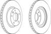 FERODO DDF697 Brake Disc