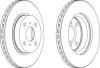 FERODO DDF794 Brake Disc