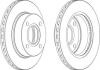 FERODO DDF887 Brake Disc