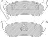 FERODO FDB1660 Brake Pad Set, disc brake