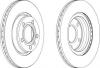FERODO DDF1708 Brake Disc