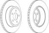 FERODO DDF1766 Brake Disc