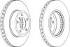 FERODO DDF1242 Brake Disc