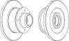 FERODO DDF137 Brake Disc