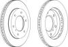 FERODO DDF1384 Brake Disc