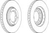 FERODO DDF1404 Brake Disc