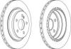 FERODO DDF1457 Brake Disc