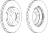FERODO DDF1460 Brake Disc