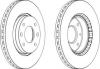 FERODO DDF1522 Brake Disc