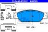 ATE 13.0460-2729.2 (13046027292) Brake Pad Set, disc brake